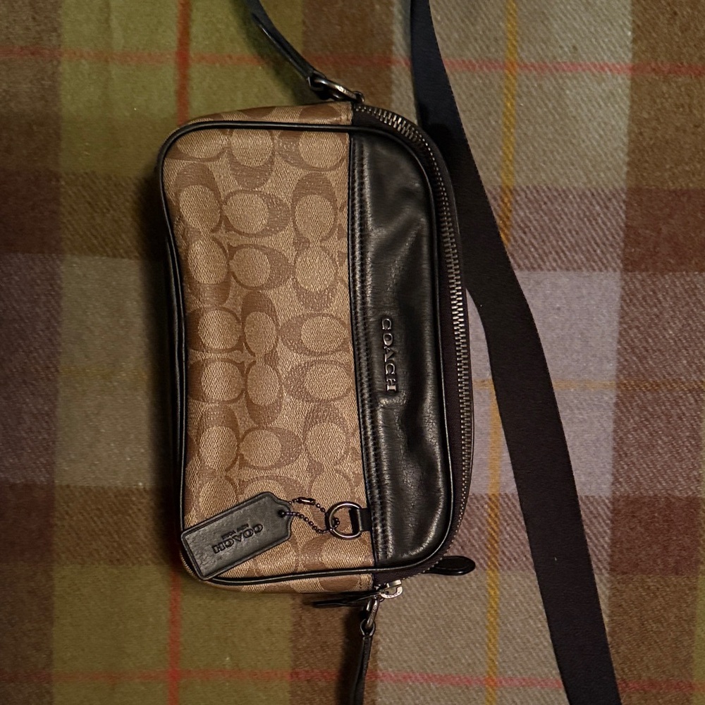 Coach Black and Brown Bag